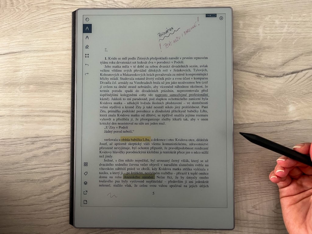 Do dokumentów można dodawać notatki