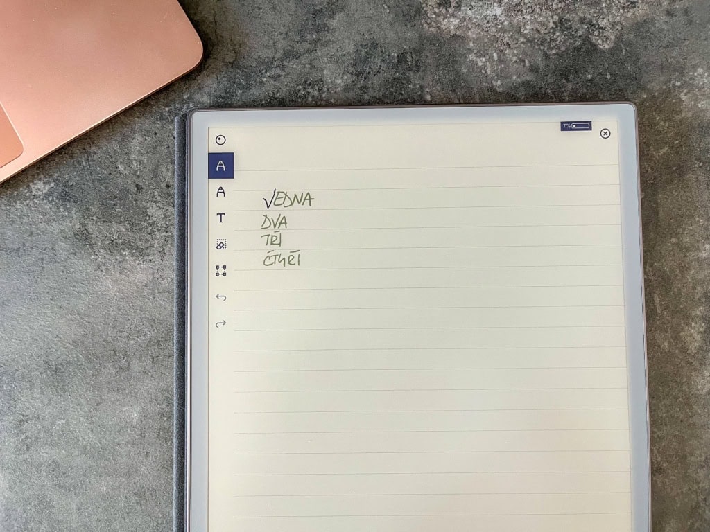 Odręczna notatka