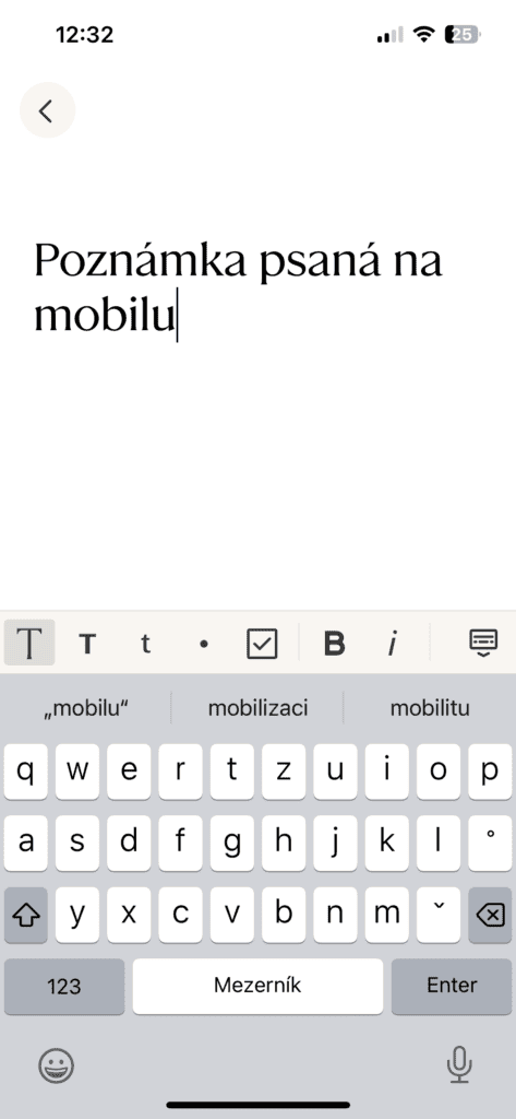 Subskrypcja umożliwia tworzenie notatek
