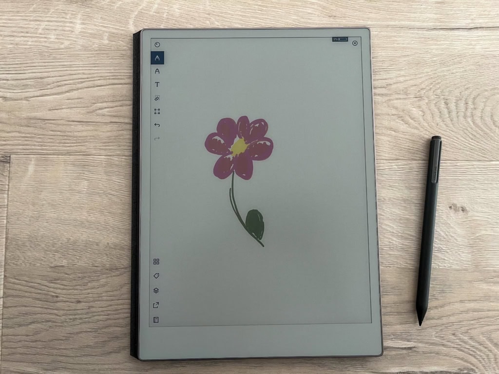 Podczas rysowania jesteś ograniczony wyborem kolorów