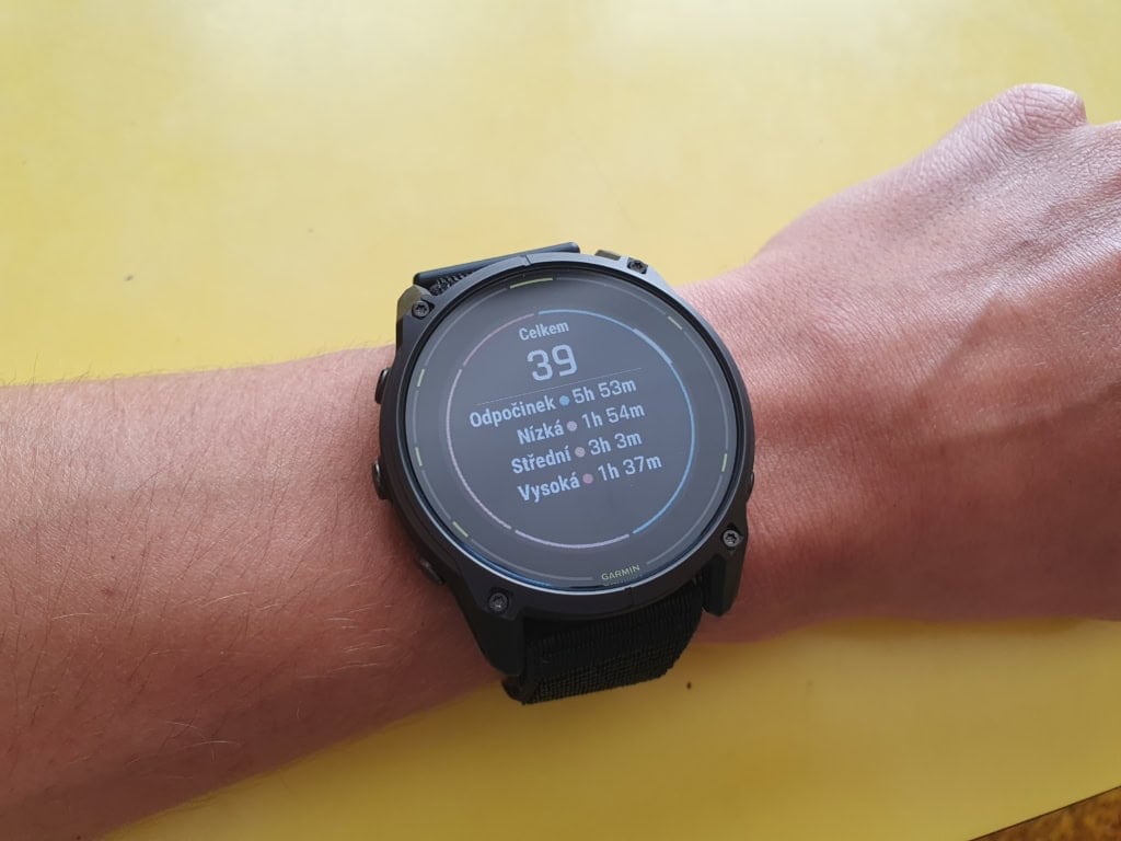 Wartość ta jest obliczana na podstawie zmienności tętna