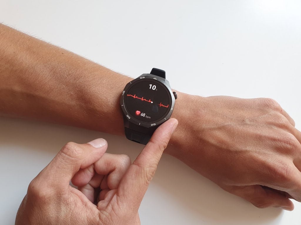 Pomiar EKG utrzymywany przez 30 sekund