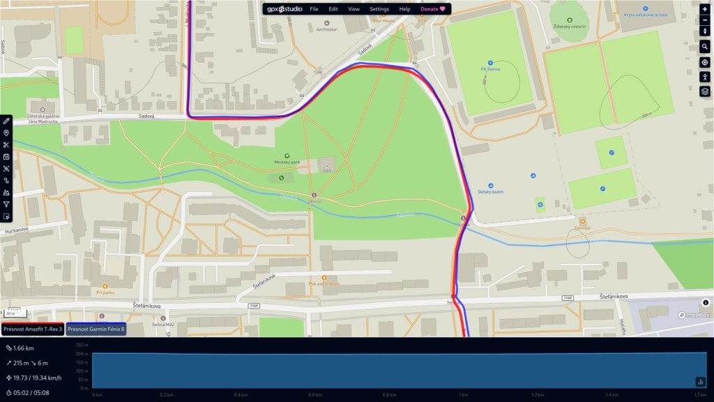 Priorytetowa dokładność rejestracji pozycji
