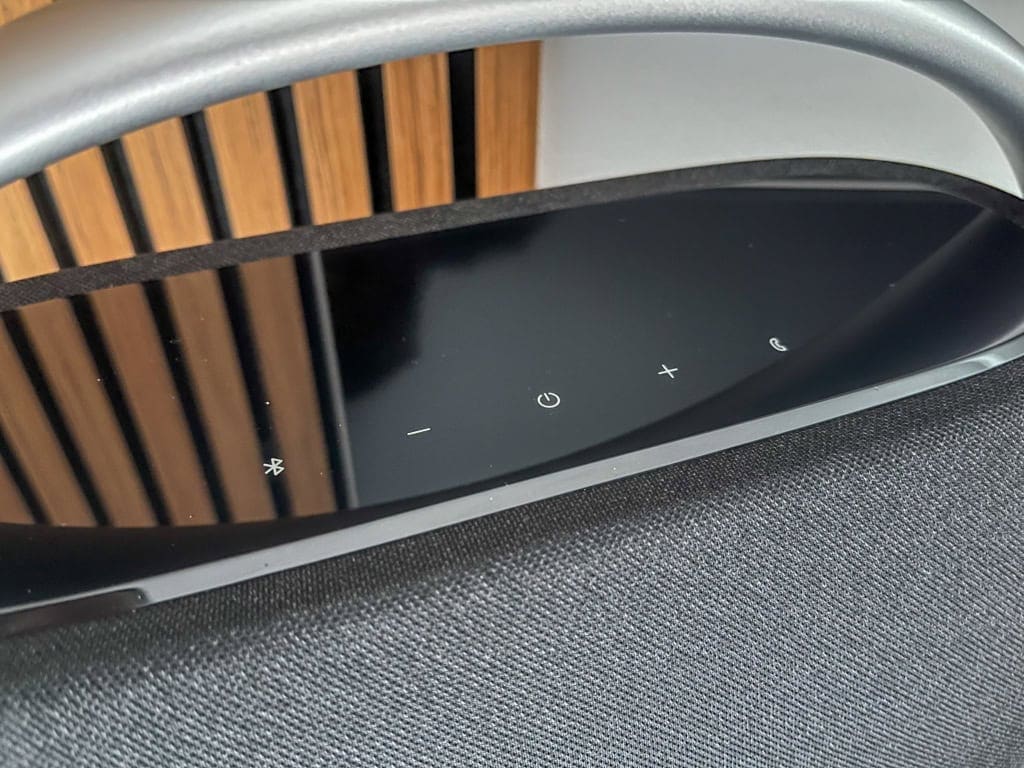 Przyciski są czułe na dotyk