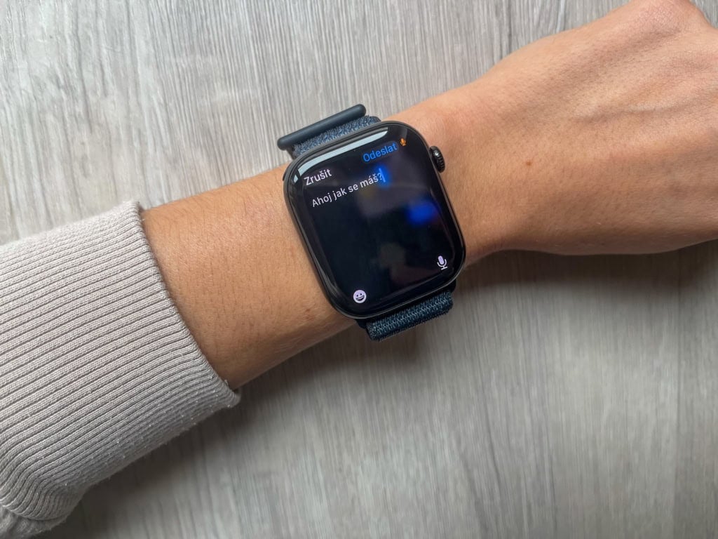 Wiadomość można podyktować