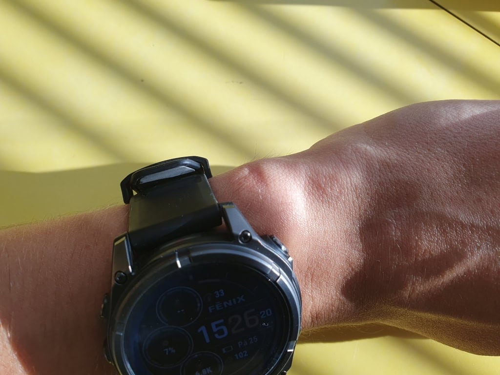 Zaciśnięcie było niewygodne