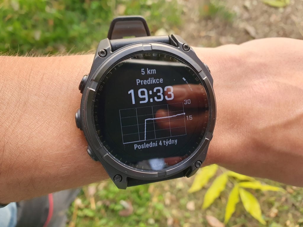 Przewidywany czas wyścigu na 5 km