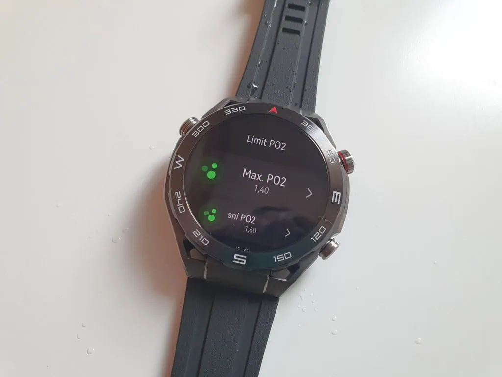Zdecydowanie polecam Huawei Watch Ultimate nurkom