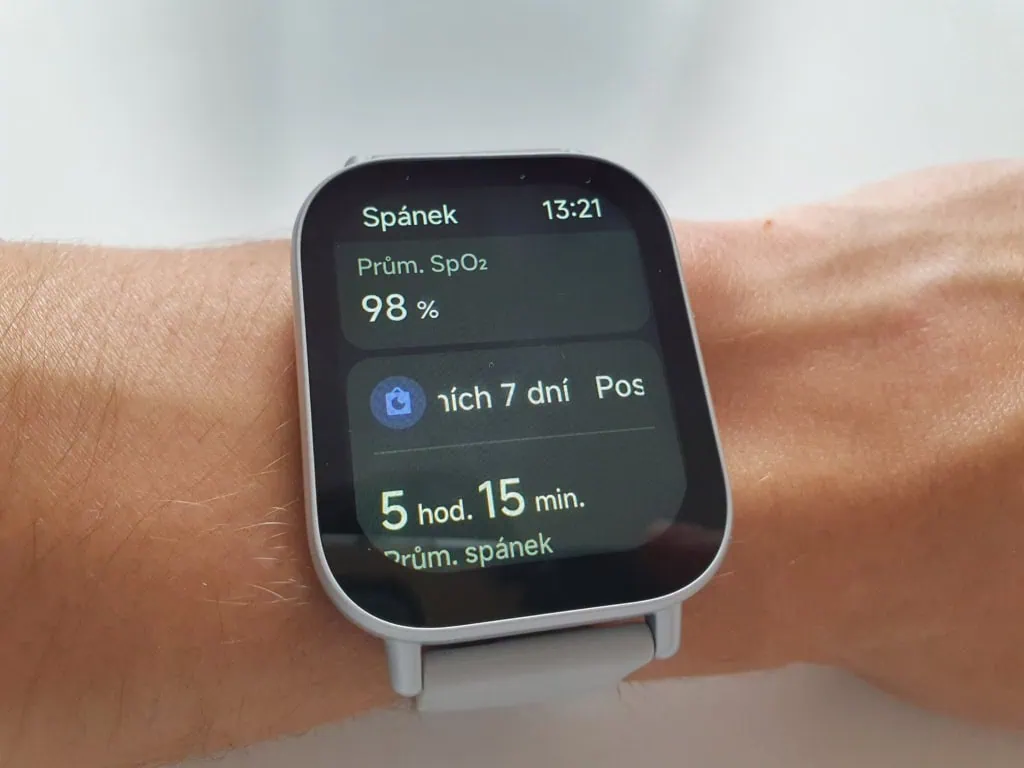 Zaawansowane monitorowanie określa również nasycenie