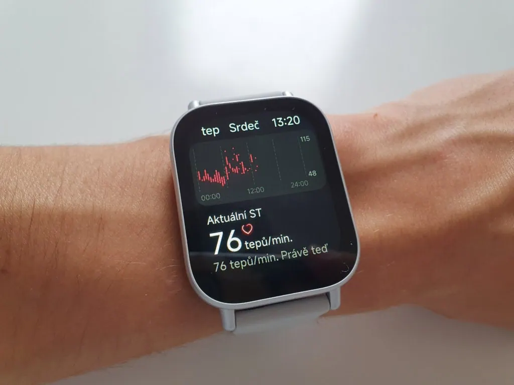 Można dostosować częstotliwość tętna