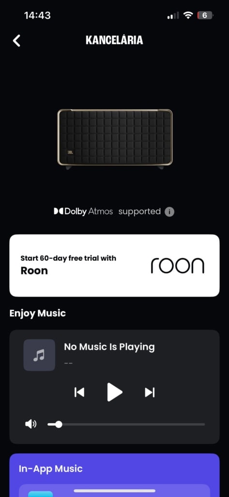 Ekran główny aplikacji