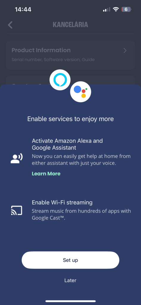 Konfiguracja asystentów głosowych