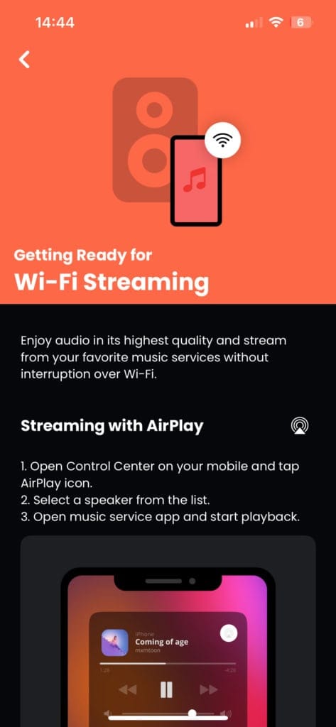 Streamowanie przez Wi-Fi