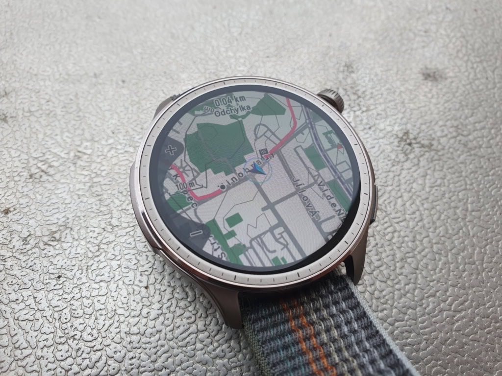 Poruszanie się po mapie nie jest możliwe dotykiem