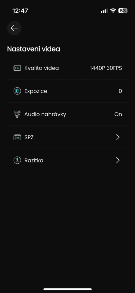 Można również dostosować ekspozycję i dodać do nagrania na przykład rejestrację.
