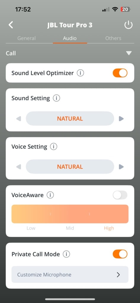 Dodatkowe ustawienia dźwięku