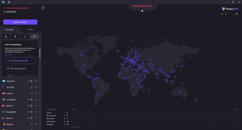 Funkcja Port Forwarding
