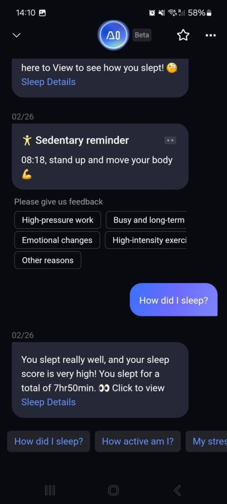 Odpowiedź na pytanie o sen