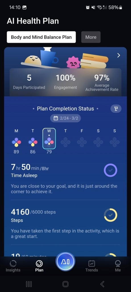 Przegląd planu zdrowotnego