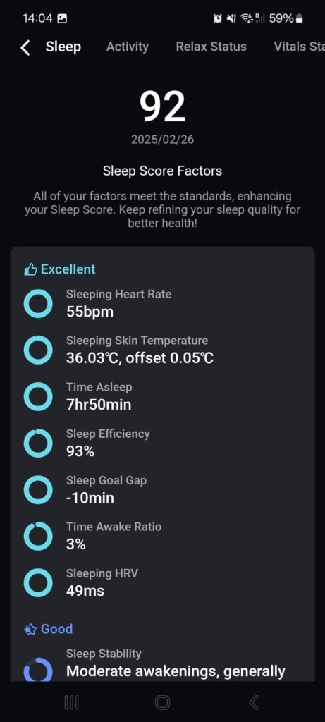 Czynniki wpływające na sen