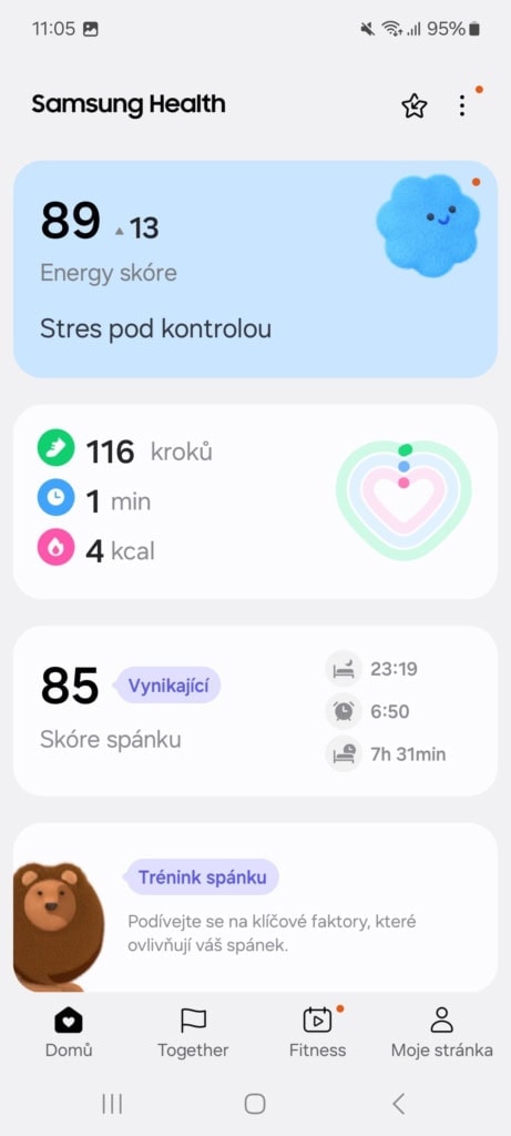 Następnie karty metryk