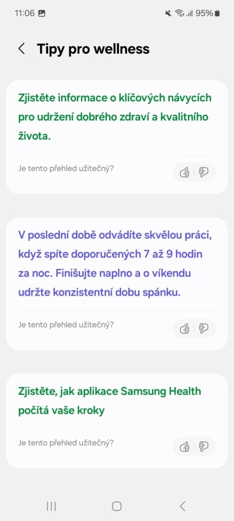 Rekomendacje można przeglądać wstecz