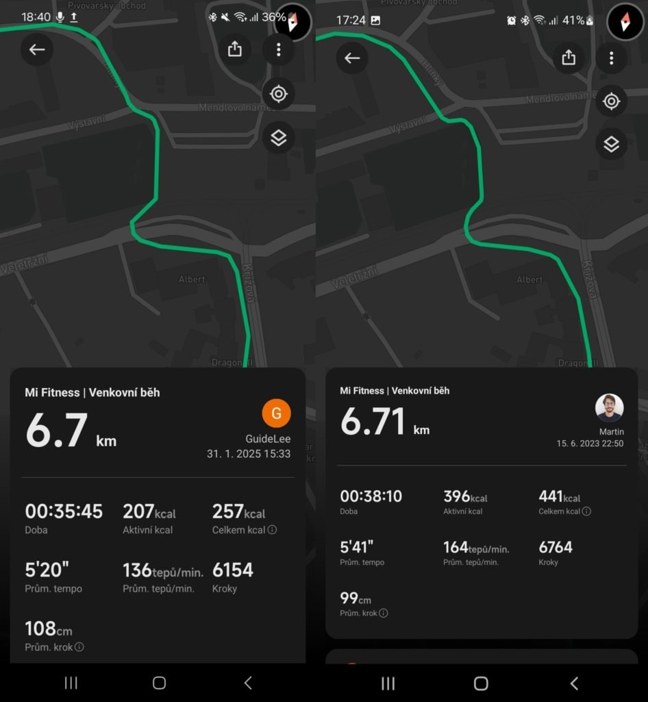 Xiaomi Smart Band 8 Pro (po lewej), Xiaomi Smart Band 9 Pro (po prawej)
