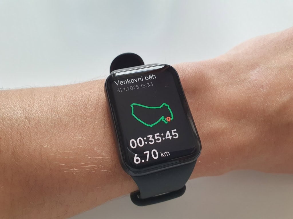 Nie brakuje zapisu trasy