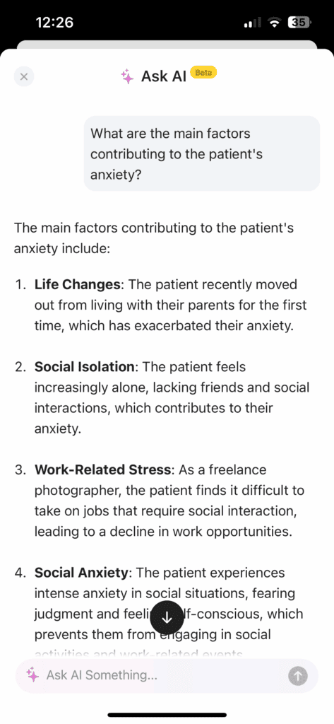 Przykład zapytania do AI