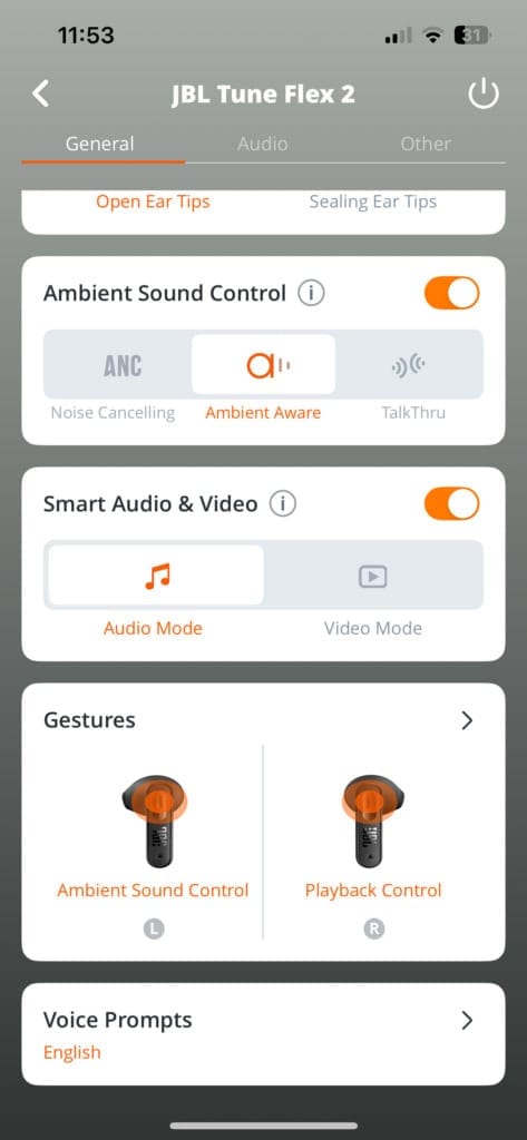 Dostosowanie dźwięku