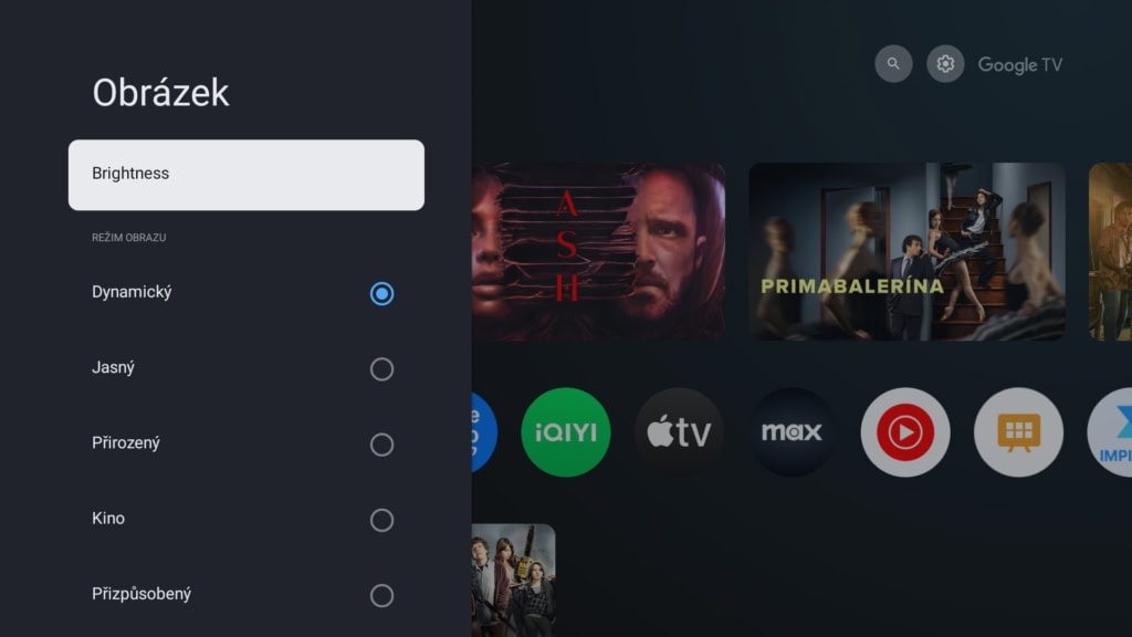 Wybór trybów obrazu