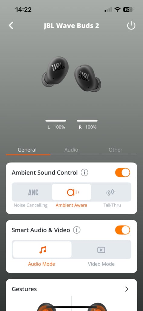 Ekran startowy aplikacji