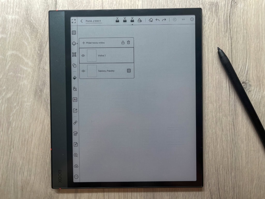Możesz pracować na warstwach
