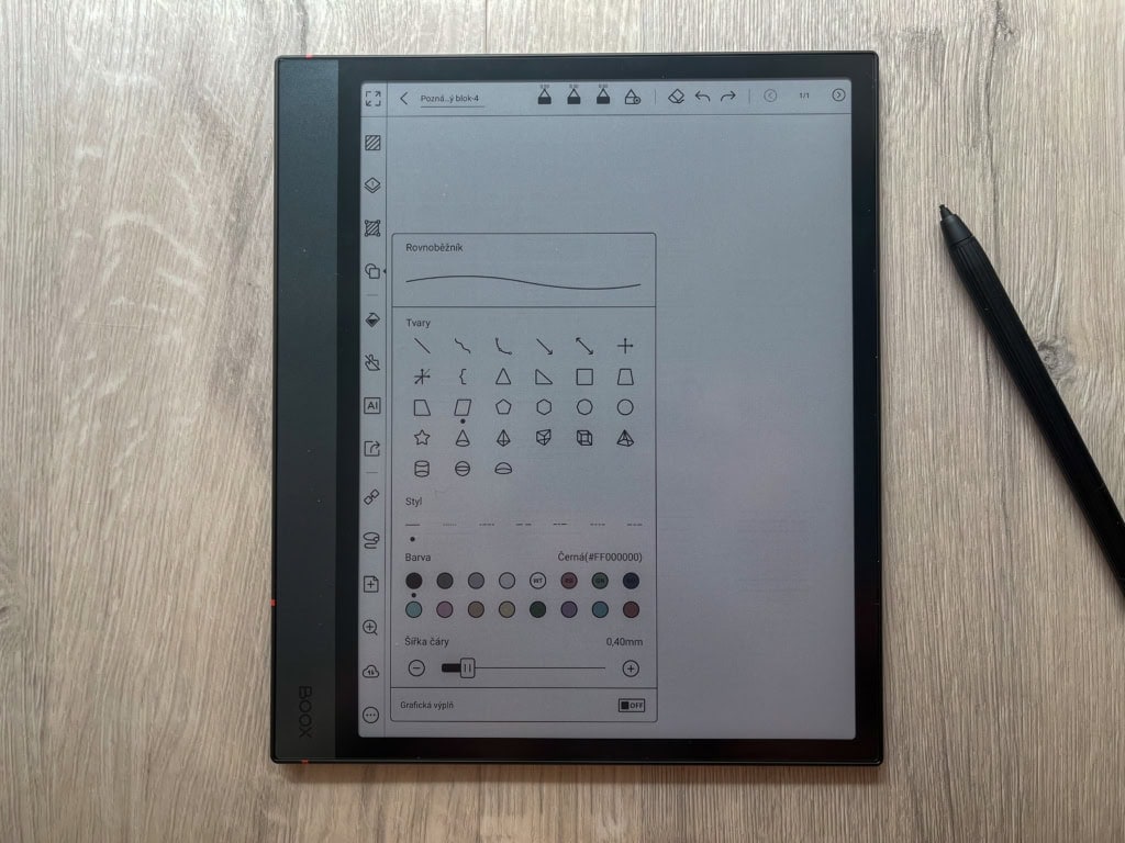 Różne rodzaje kształtów i linii