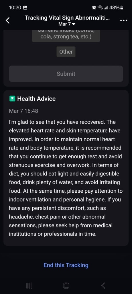 Komentarz przy poprawie stanu