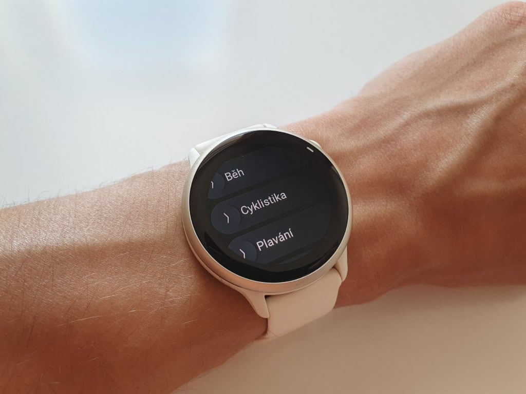 Wybór trybów sportowych