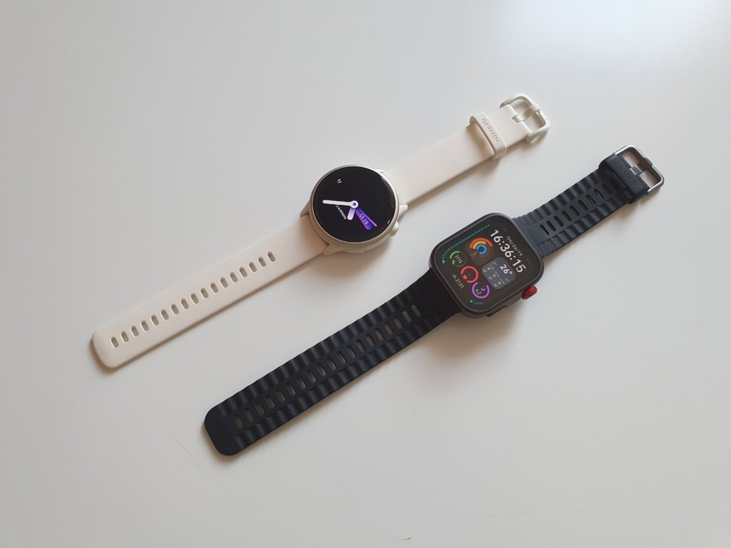 Tętno porównane z Garmin Vivoactive 6
